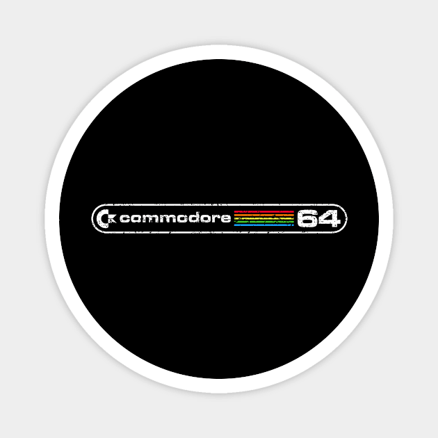 Commodore 64 Retro Magnet by nataliawinyoto